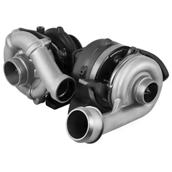 new-20075-2010-64l-ford-powerstroke-twin-turbo-complete-turbocharger-assembly-kit