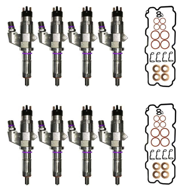 LB7 2001-2004 Chevy/GMC Duramax (30% Over Option) 6.6L Diesel High Performance Injector Super Set (Stage 1)