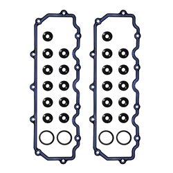 2003-2007-ford-60l-engine-valve-cover-gasket-set-upper-both-side-with-grommets