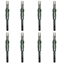 1982-2001 Chevy/GMC 6.2L/6.5L Dual Coil, Self Regulating GLOW PLUG SET