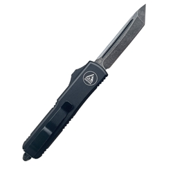 KRATOS High Performance Auto OTF Black Tanto Blade EDC Pocket Knife