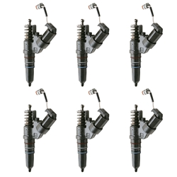 1996-2009 CUMMINS CELECT DIESEL FUEL INJECTOR SET OF 6 - 3411756