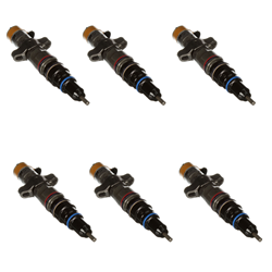 CAT C7 HEUI DIESEL FUEL INJECTOR SET OF 6 - 10R4763