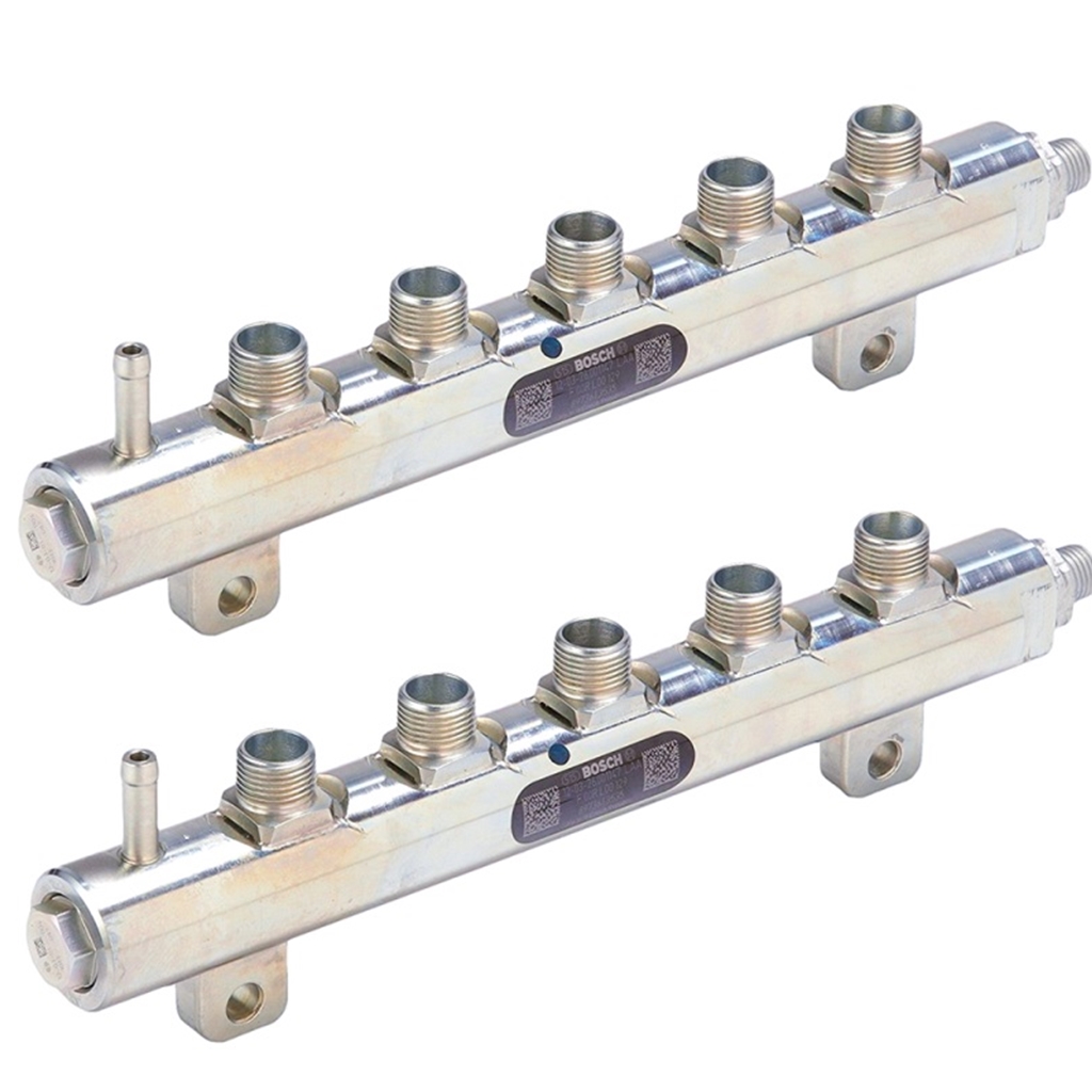 Duramax Fuel Injector Return Rail Fuel Injector Return Rail Kit With Fittings & Clamps For Duramax Diesel LLY, LMM, LBZ DuraMax Car & Truck Fuel Injectors - Foto 2