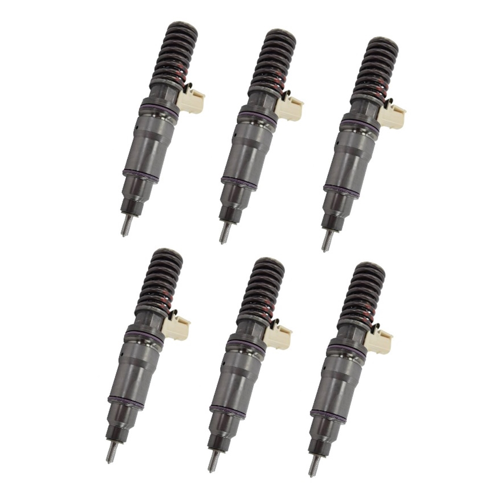 20072010 DETROIT DIESEL SERIES 60 14.0L DDEC VI REBUILT INJECTOR SET