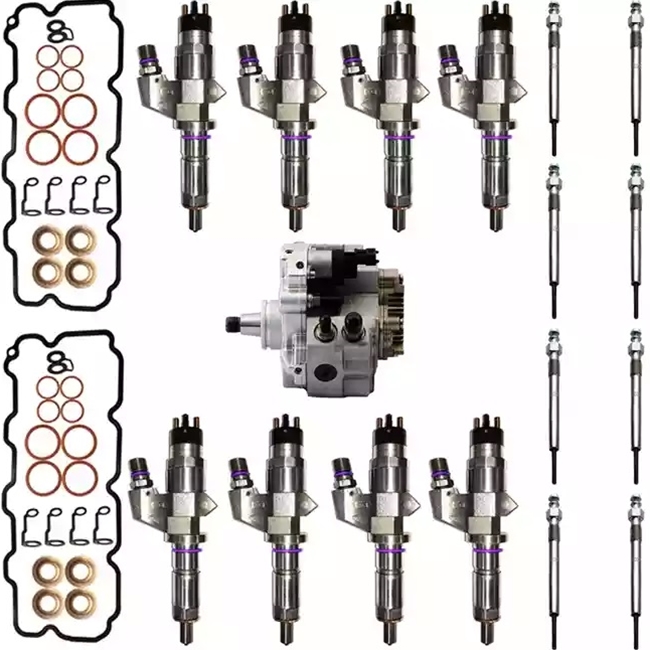 LB7 2001-2004 CHEVY/GMC DURAMAX 6.6L DIESEL INJECTOR SUPER SET DELUXE