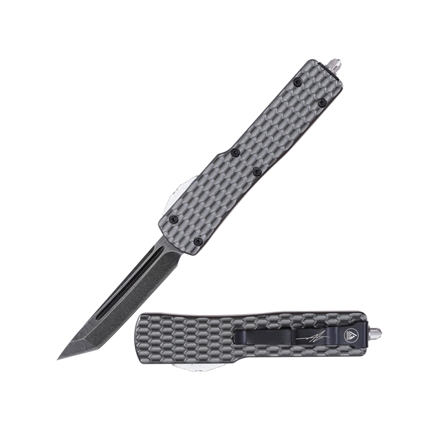 KRATOS TX-HORNET Mini OTF Auto Tanto Blade EDC Pocket Knife