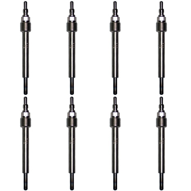 2008-2010 FORD 6.4L dual coil, self regulating GLOW PLUGS - SET OF 8