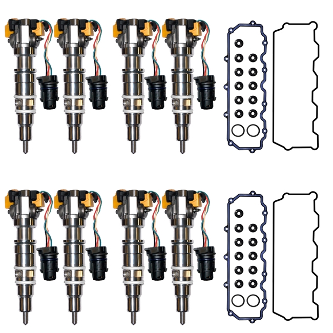 Oem Quality Parts 2003-2004 Ford Powerstroke 6.0L Diesel Injector Super Set