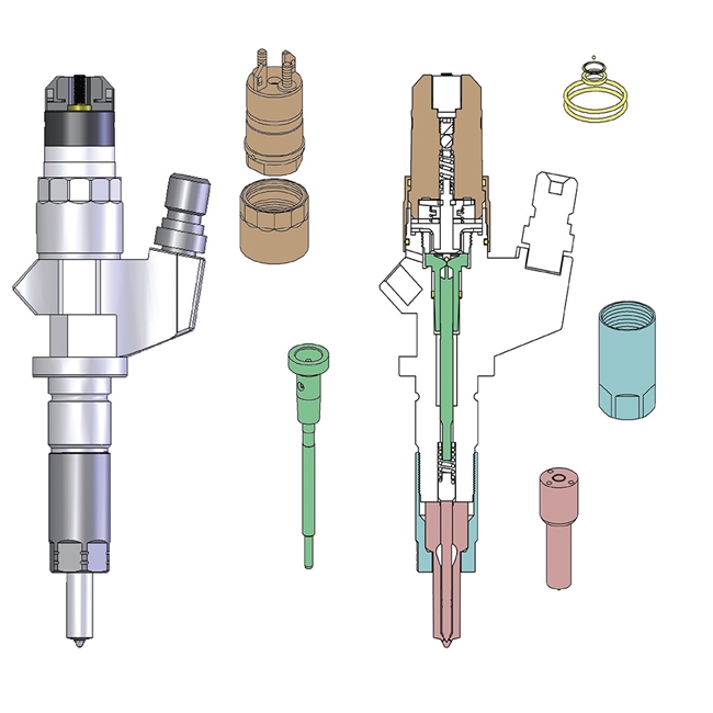 LB7 2001-2004 Chevy/GMC Duramax 6.6l Premium Diesel Injector Set