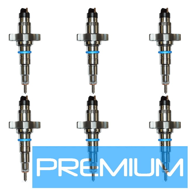 2003 - 2004 Dodge Cummins 5.9L Diesel Injector Set - Premium