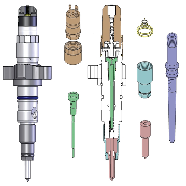 2004.5 - 2007 DODGE CUMMINS 5.9L DIESEL FUEL INJECTOR - PREMIUM