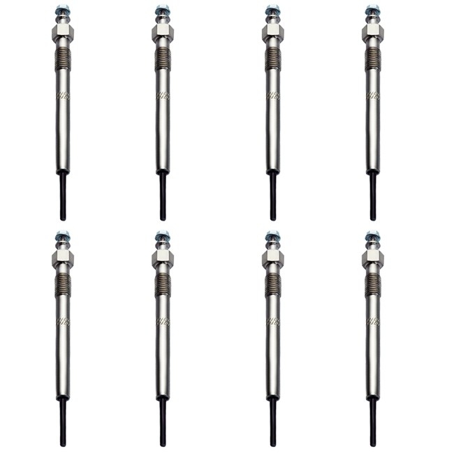 LB7 2001-2004 CHEVY/GMC DURAMAX 6.6L DIESEL GLOW PLUGS - SET OF 8