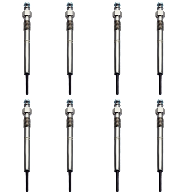 LLY 2004.5-2005 CHEVY/GMC DURAMAX 6.6L DIESEL GLOW PLUGS - SET OF 8 Show Image 1