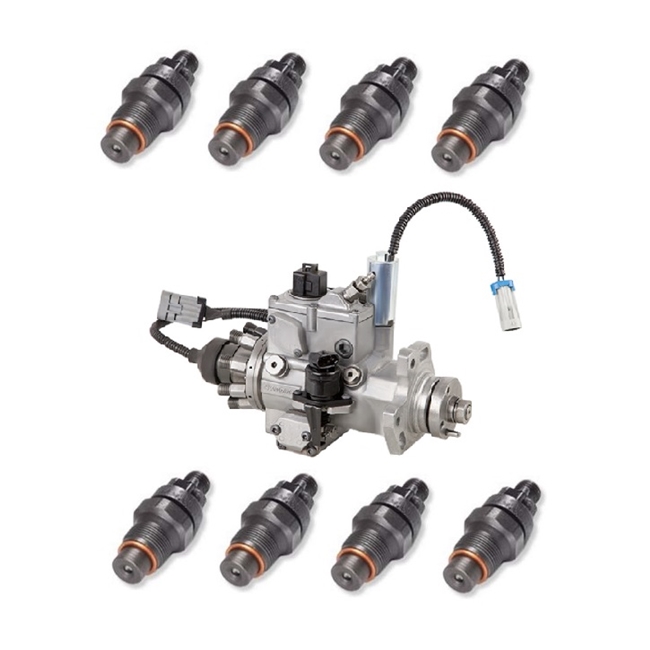 1994-2002 CHEVY/GMC 6.5L FUEL INJECTORS AND PUMP SET