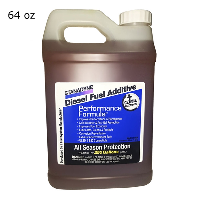 Stanadyne Performance Formula Diesel Fuel Additive 8oz, 16oz, 64oz