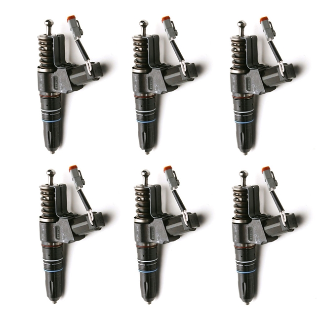 1996-2009 CUMMINS CELECT DIESEL FUEL INJECTOR SET OF 6 - 3411767