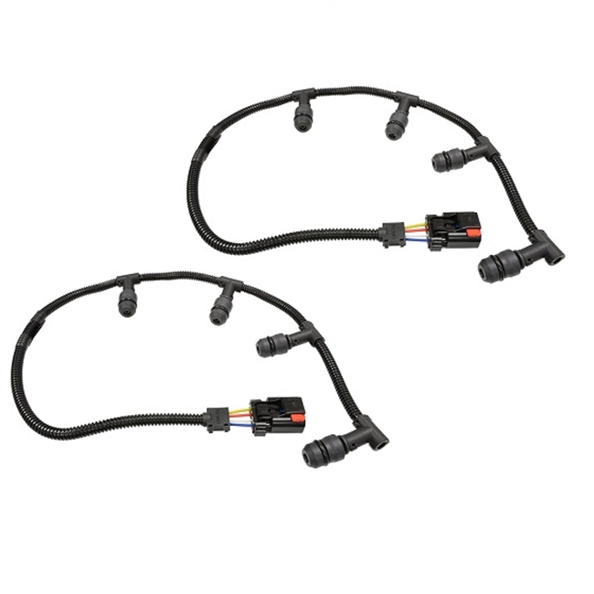 2004-2007 Ford 6.0 Powerstroke Glow Plug Harness with 8pcs Glow Plugs & Removal Tool