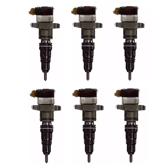 1995-2004 CATERPILLAR 3126B,3126E HEUI INJECTOR SET OF 6- 10R1262